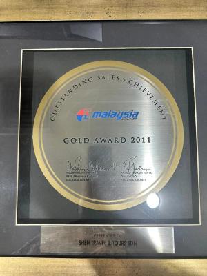 Outstanding Sales Achievement - Gold Award