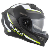 Casca moto modulara SCORPION EXO-930 Navig Negru-Galben Fluor