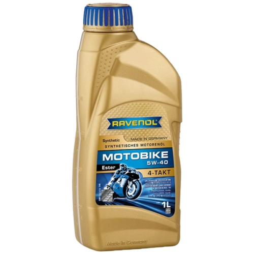 Ulei motor 4T RAVENOL Motobike Ester Full Sintetic 5W-40 1L