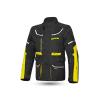 Geaca moto touring all-season BELA Transformer Negru-Galben Fluo