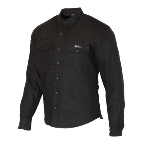 Camasa moto MERLIN Axe Kevlar Negru