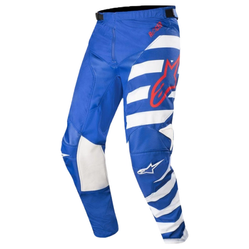 Pantaloni Cross-Enduro ALPINESTARS Racer Braap 19 Albastru-Alb