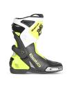 Cizme moto BELA Racing Turbo Track Negru-Galben fluo