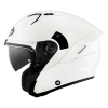 Casca moto Open-Face NF-J Plain Alb