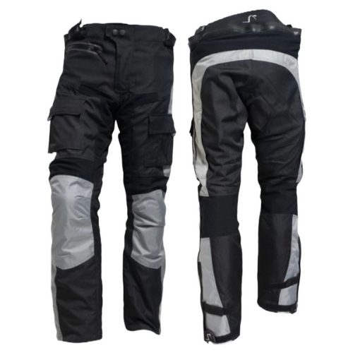 Pantaloni moto OUT Egon Negru-Gri