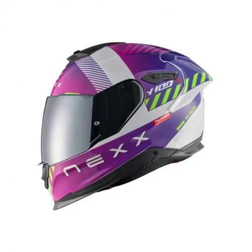 Casca moto NEXX Y.100R Fade Purple (pinlock inclus+viziera cadou)