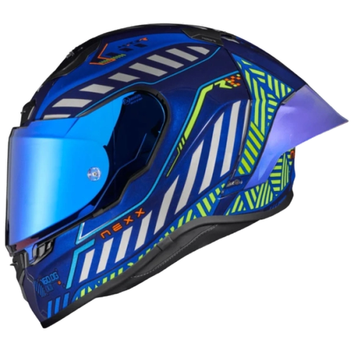 Casca moto NEXX X.R3R Out Brake Indigo Blue