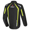 Geaca moto textil R-TECH Marshal Negru-Galben Fluor