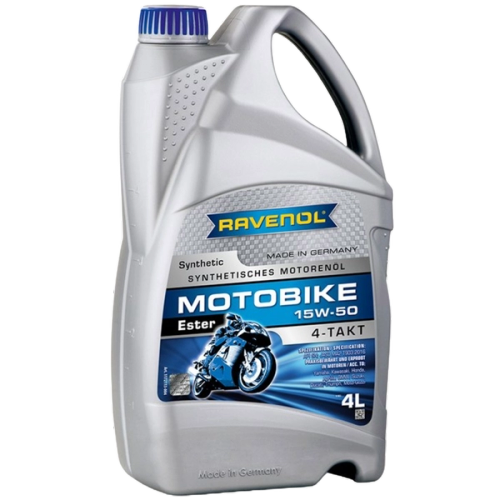 Ulei motor 4T RAVENOL Motobike Ester Semi Sintetic 15W-50 4L