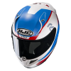 Casca moto HJC RPHA 11 Texen Alb Albastru