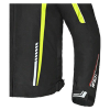 Geaca moto textil R-TECH Marshal Negru-Galben Fluor