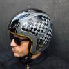 Casca moto Open-Face MERLIN Blackbird Jet Racer