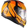 Casca moto NEXX Y.100 B-Side Black Orange