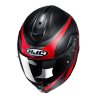 Casca moto modulara HJC C91 Taly Negru-Rosu