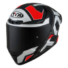 Casca moto KYT TT-Course Electron Rosu-Gri Mat