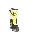 Cizme moto BELA Racing Turbo Track Negru-Galben fluo