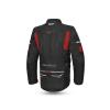 Geaca moto touring all-season BELA Transformer Negru-Rosu