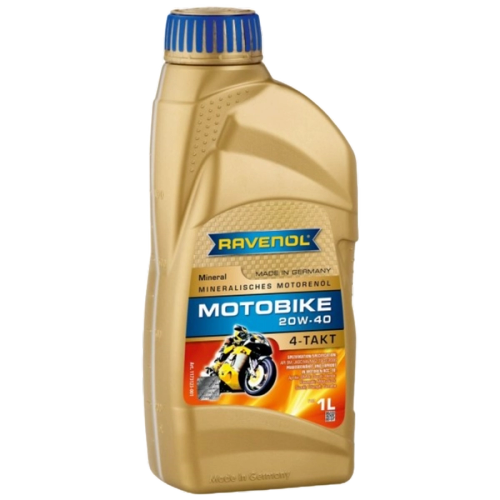 Ulei motor 4T RAVENOL Motobike Mineral 20W-40 1L