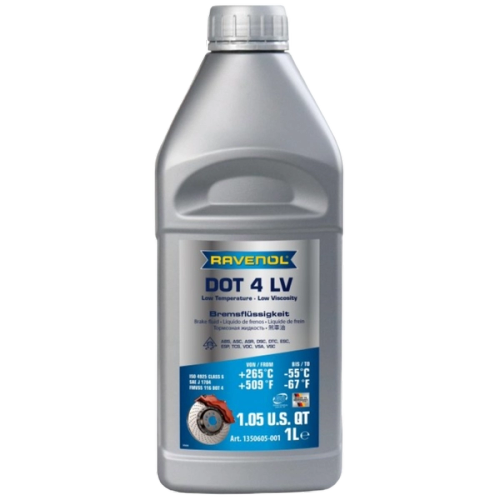 Lichid de frana RAVENOL Dot 4 Lv 1L