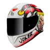 Casca moto MT Targo Joker A0 Alb Lucios