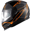 Casca moto NEXX Y.100 B-Side Black Orange