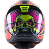 Casca moto Cross-Enduro ALPINESTARS SM5 Solar Flare Rosu-Galben Fluo