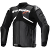 Geaca moto de piele ALPINESTARS Atem V5 Negru