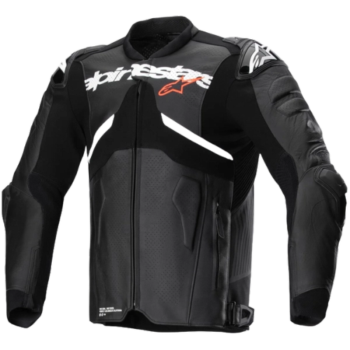 Geaca moto de piele ALPINESTARS Atem V5 Negru