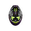 Casca moto NEXX X.R3R CARBON Glitch Racer White Neon (pinlock inclus)