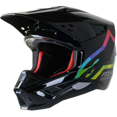 Casca moto Cross-Enduro ALPINESTARS SM5 Compass Negru