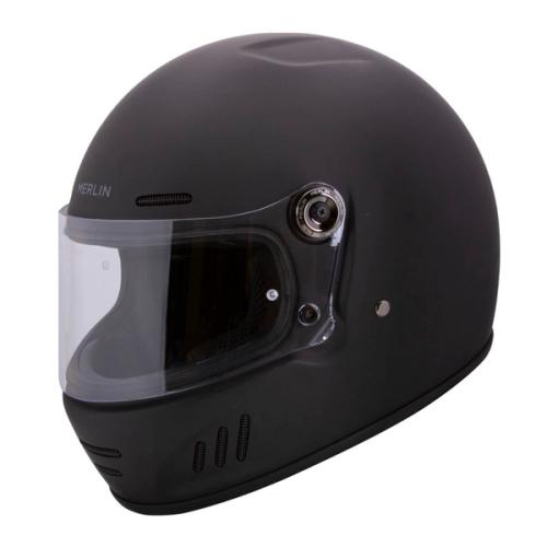 Casca moto integrala MERLIN Revival Vintage Black