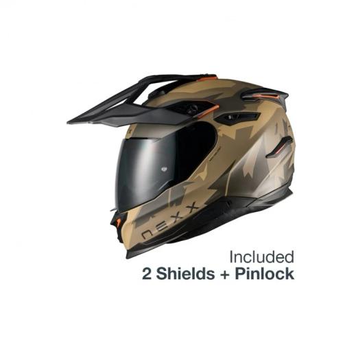 Casca moto NEXX Y.TRAVL Sand Grey (pinlock inclus + viziera cadou)