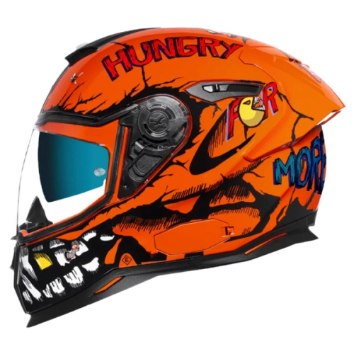 Casca moto NEXX SX.100R Hungry Miles Orange