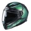 Casca moto HJC F70 Dever Negru-Verde