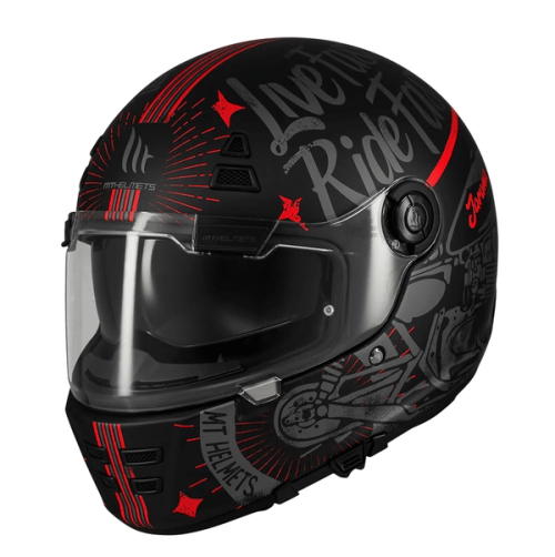 Casca moto MT Jarama SV Art E5 negru/gri mat