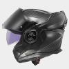 Casca moto modulara flip back LS2 FF901 Advant X Solid Carbon Mat