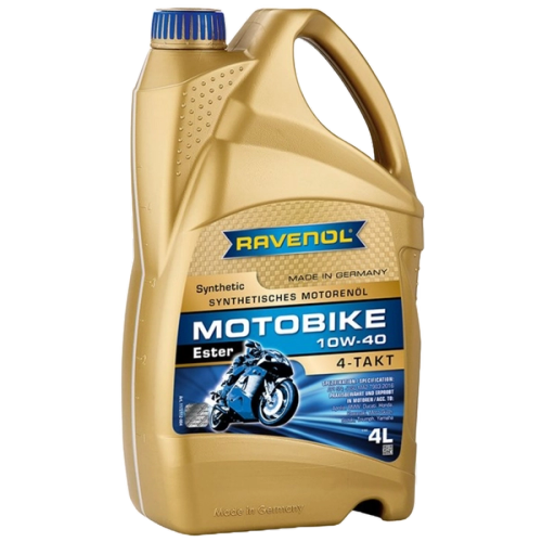 Ulei motor 4T RAVENOL Motobike Ester Semi Sintetic 10W-40 4L