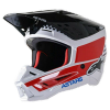 Casca moto Cross-Enduro ALPINESTARS SM5 Speed Negru-Rosu