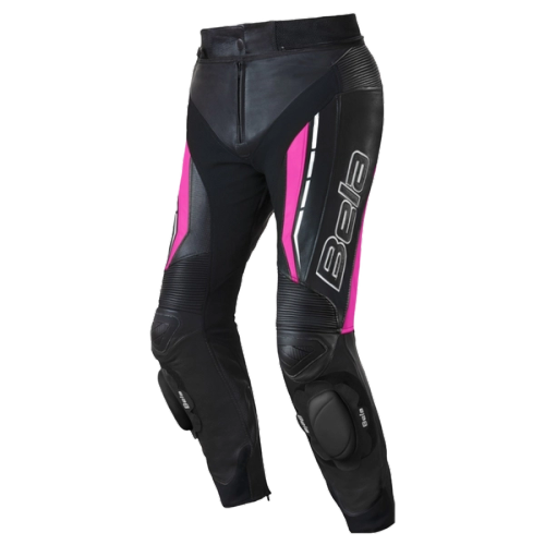 Pantaloni moto din piele BELA Rocket Lady