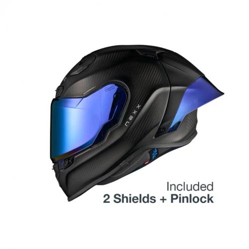 Casca moto NEXX X.R3R Zero Pro 2 Carbon Blue MT