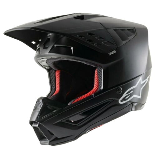 Casca moto Cross-Enduro ALPINESTARS SM5 Solid Negru Mat