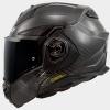 Casca moto modulara flip back LS2 FF901 Advant X Solid Carbon Mat