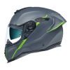 Casca moto NEXX SX.100R Shortcut Premium Gri-Fluor