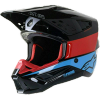 Casca moto Cross-Enduro ALPINESTARS SM5 Bond Rosu-Albastru