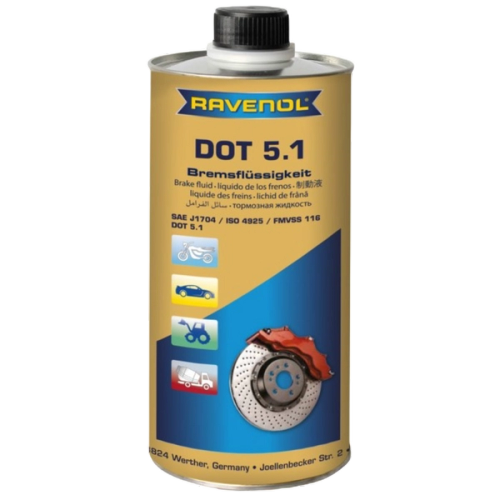 Lichid de frana RAVENOL Dot 5.1 1L