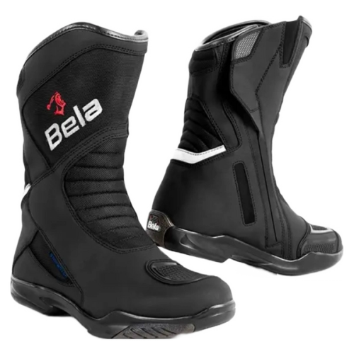 Cizme moto din piele impermeabile BELA Air Tech Unisex