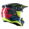 Casca moto Cross-Enduro ALPINESTARS SM5 Action Negru-Galben Fluo