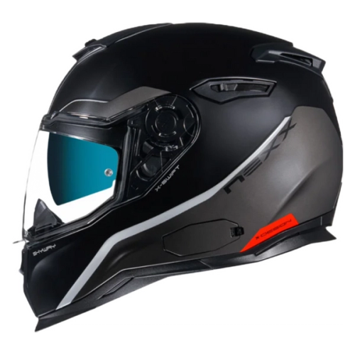 Casca moto NEXX SX.100 Skyway Negru-Gri