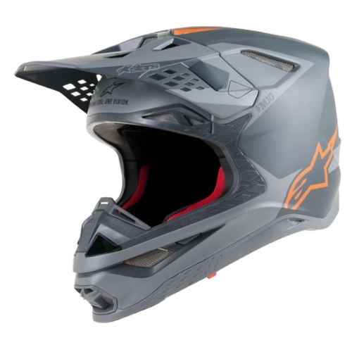 Casca moto Cross-Enduro ALPINESTARS Supertech SM10 Meta Ece Gri