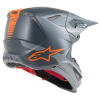 Casca moto Cross-Enduro ALPINESTARS Supertech SM10 Meta Ece Gri